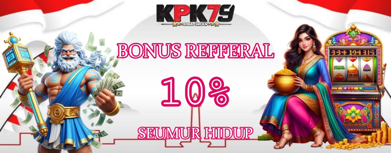 bonus refferal 10%